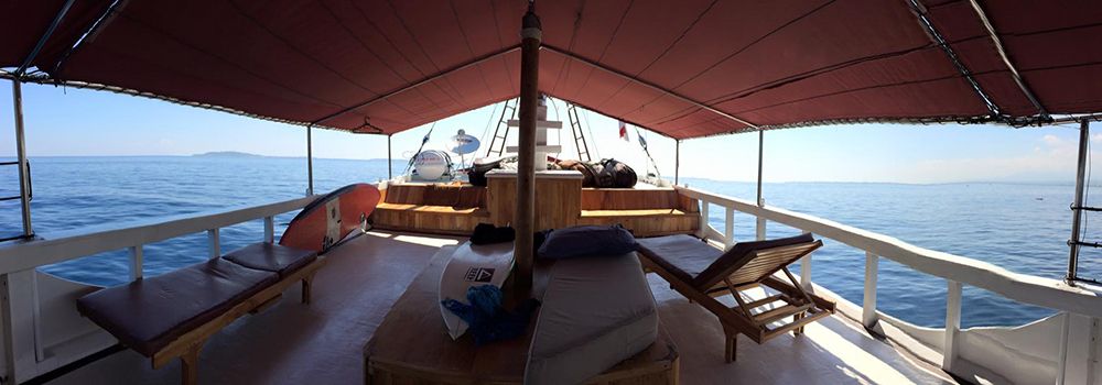 Top deck panorama