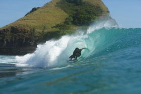 Threading the needle somewhere in Sumba.